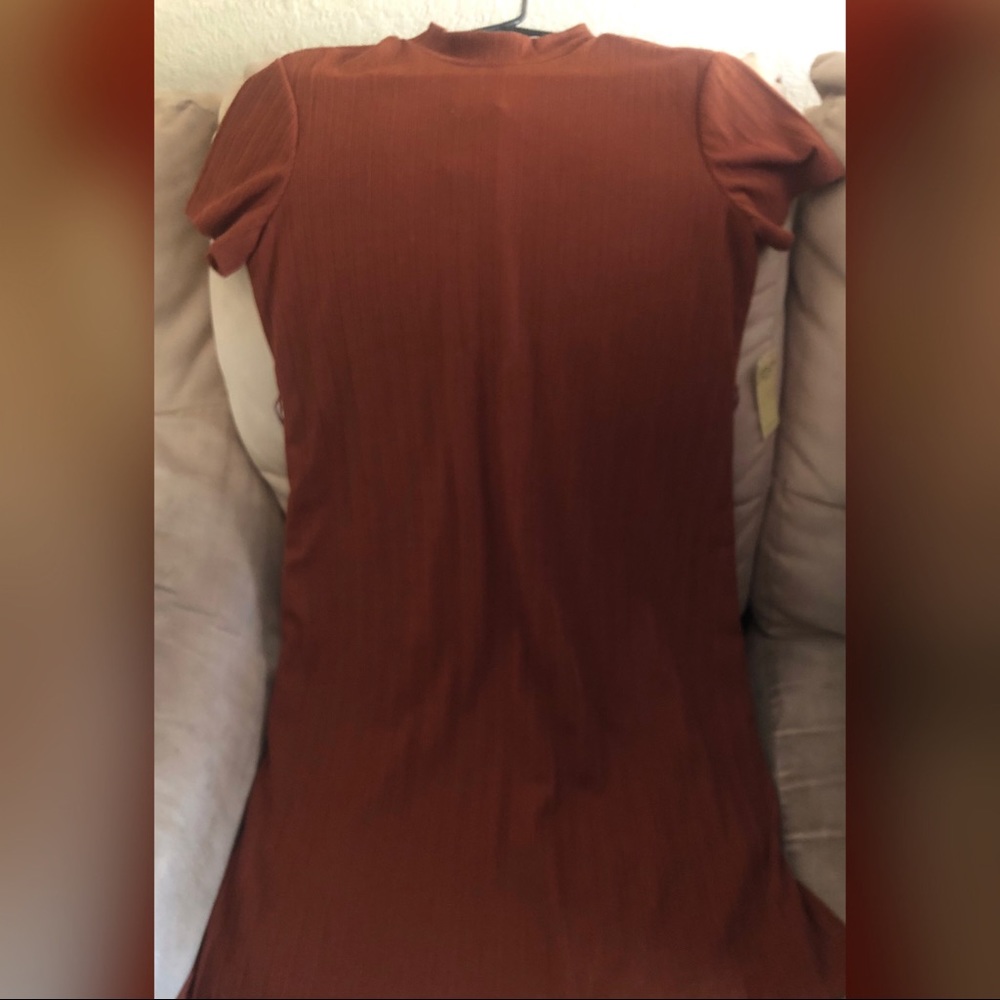 Never Worn / Burnt Orange / Causal Dress